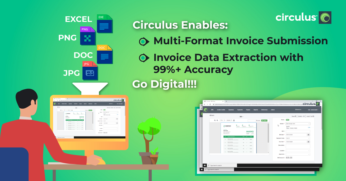 Store, Manage & Process Invoices Digitally with Circulus!